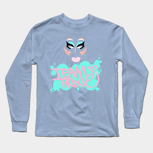 Trixie Mattel - M.U.G. Long Sleeve T-Shirt by Commander In Keef